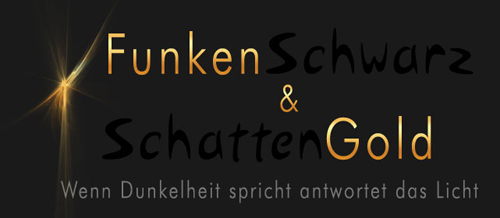 Funken Schwarz & Schatten Gold
