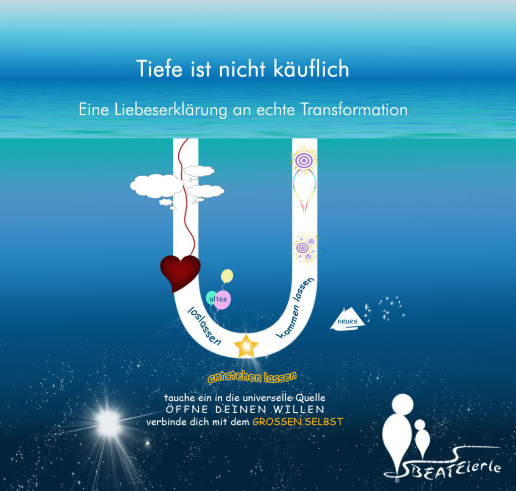 Tiefe ist nicht käuflich Tiefe ist nicht käuflich