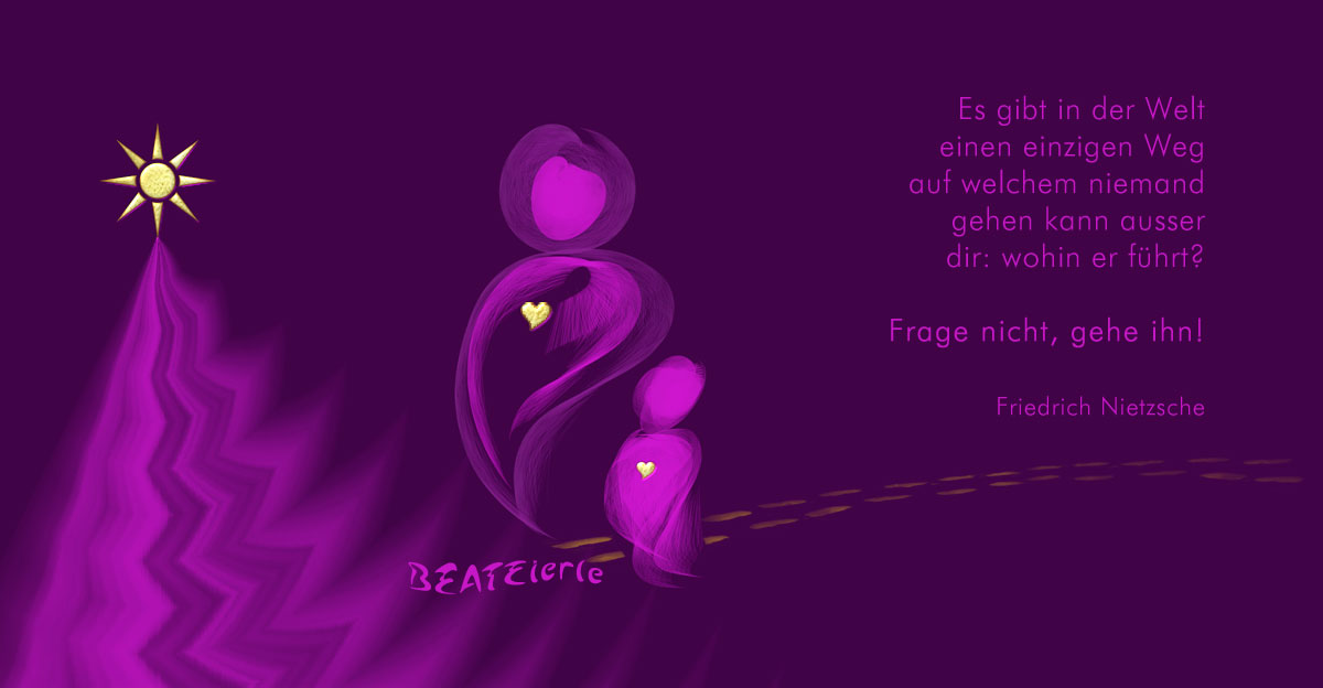 Geh deinen eigenen Weg